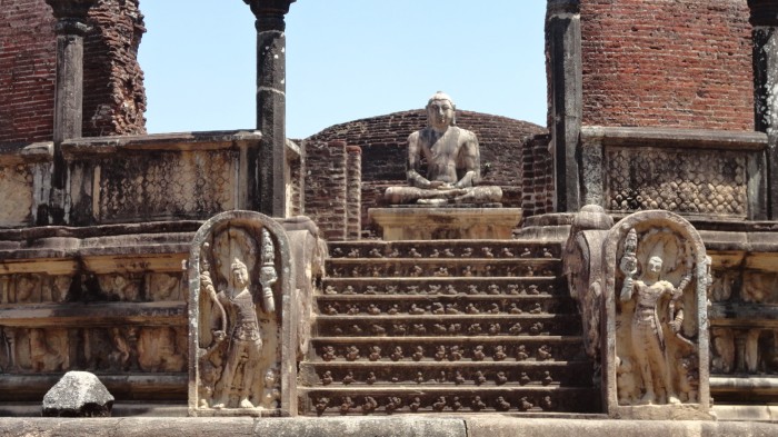 Le site archéologique de Polonnaruwa au Sri Lanka